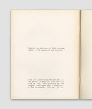 Load image into Gallery viewer, Poems by John Giorno (1967)
